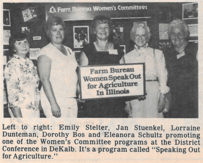 womens committee conf in Dekalb