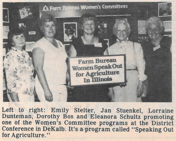 womens committee conf in Dekalb