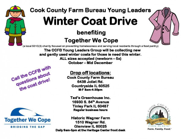 CCFB Coat Drive peg
