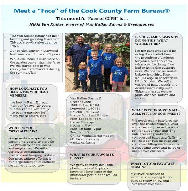 Meet the Face Van Kalkers Farm