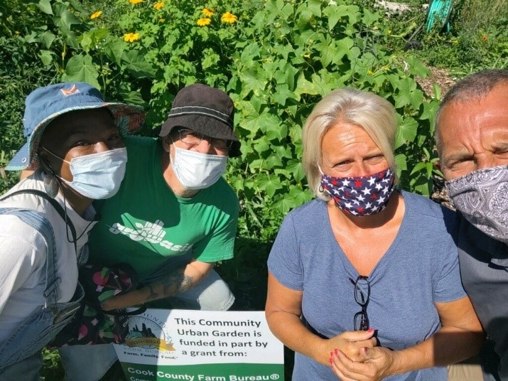karen dan volunteer pic