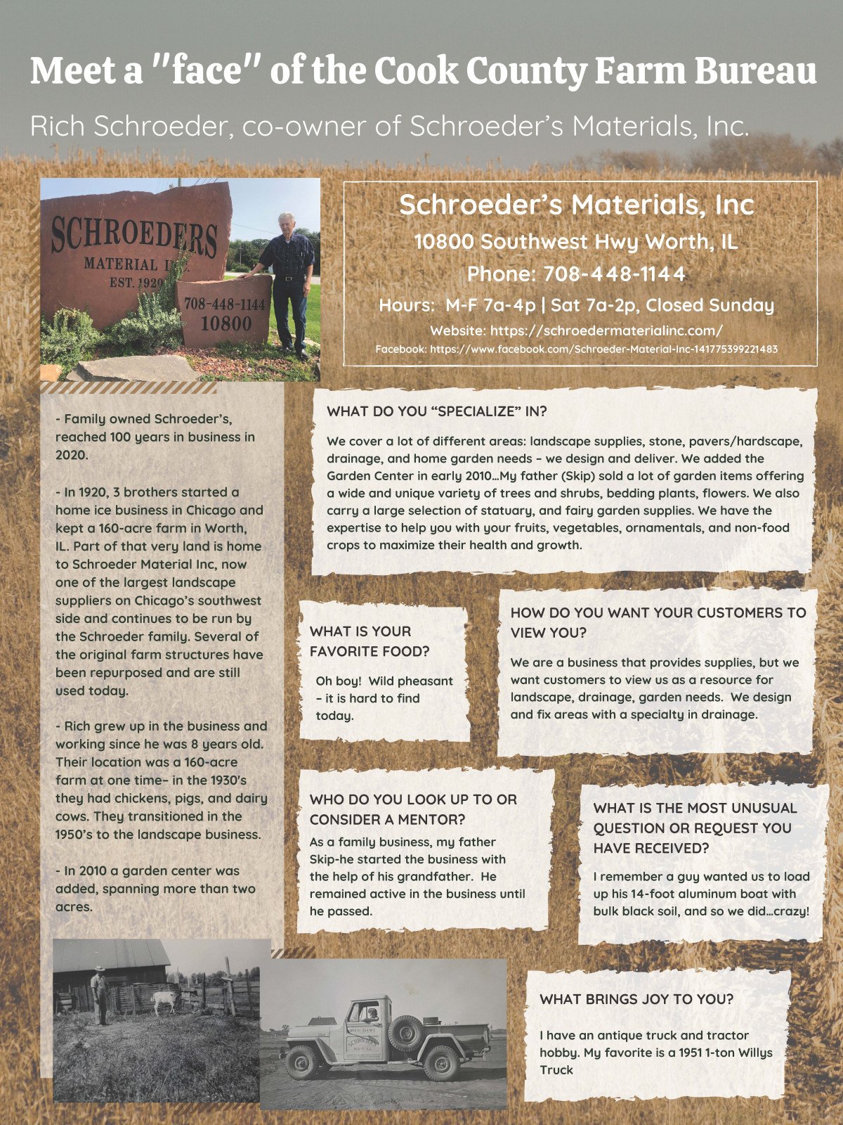 Face of the FB RSchroeder