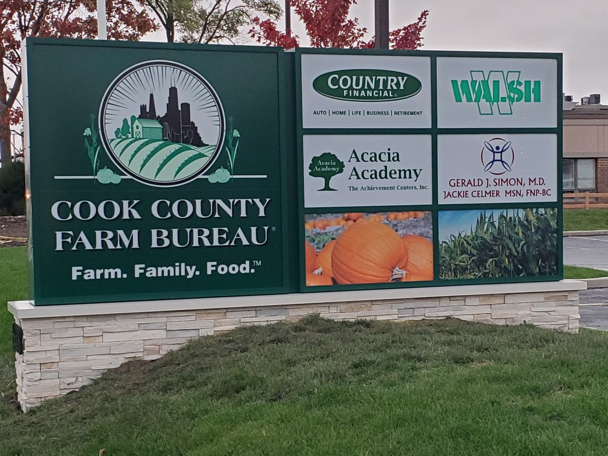 Monument sign new