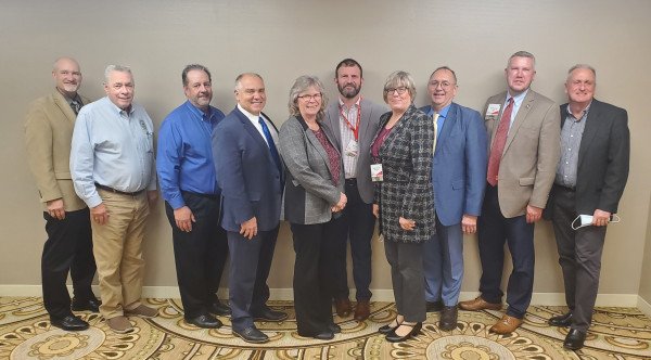 Many of the CCFB delegation