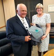 Greg Stack  Janet McCabe welcome pic