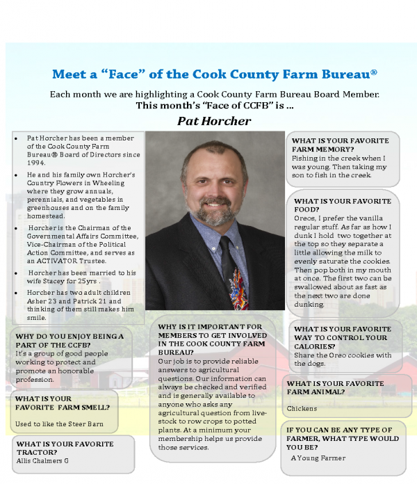 Meet the face Pat Horcher.pe