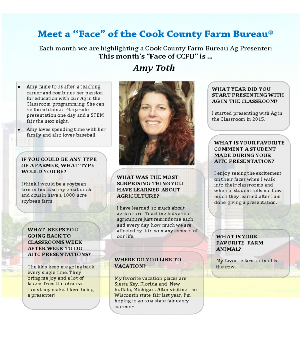 Meet the face Amy Toth